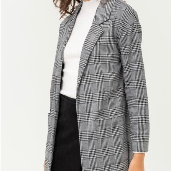 Last L • EMILY — Plaid Pattern Jacket - Picture 4 of 4
